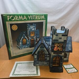 Forma Vitrum Trinity Church 1994 Ltd #191 Bill Job Stained Glass Lighted *Broken